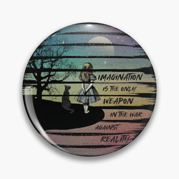 Item preview, Wonderland Moonlight - Imagination Quote designed and sold by maryedenoa.