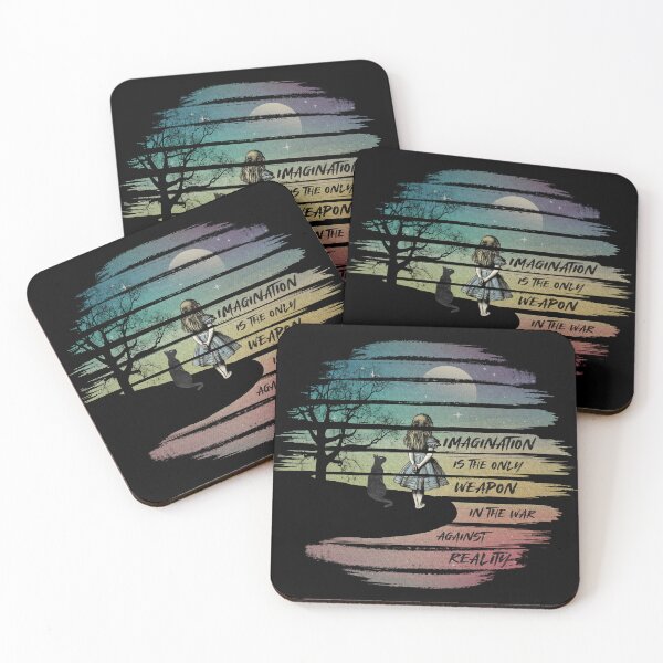 Item preview, Wonderland Moonlight - Imagination Quote designed and sold by maryedenoa.