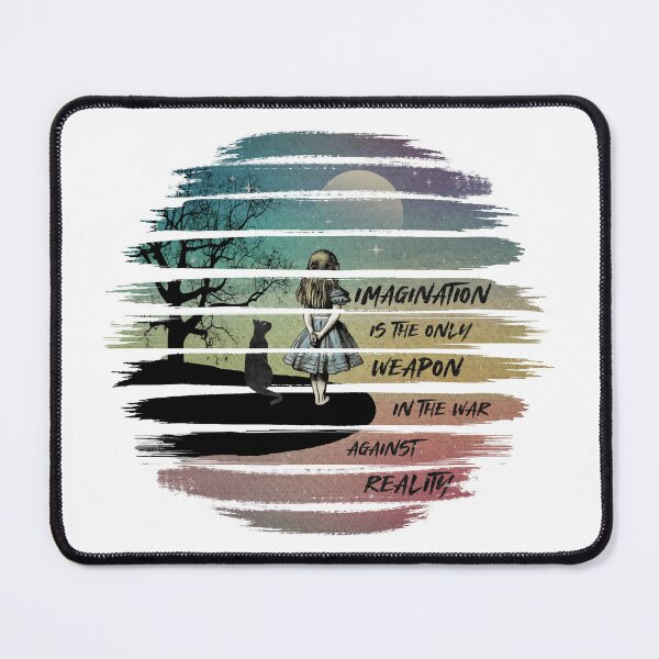 Item preview, Wonderland Moonlight - Imagination Quote designed and sold by maryedenoa.