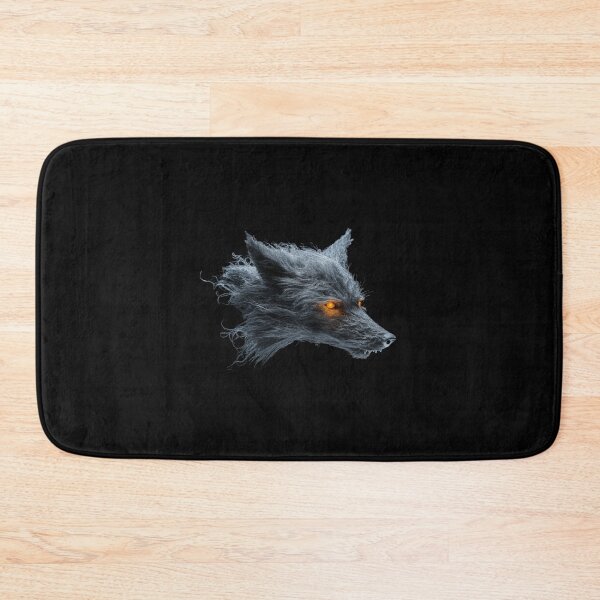 Item preview, Mystical Glowing-Eyed Wolf Design – Eerie Wild Canine Art designed and sold by VisualArtsOasis.