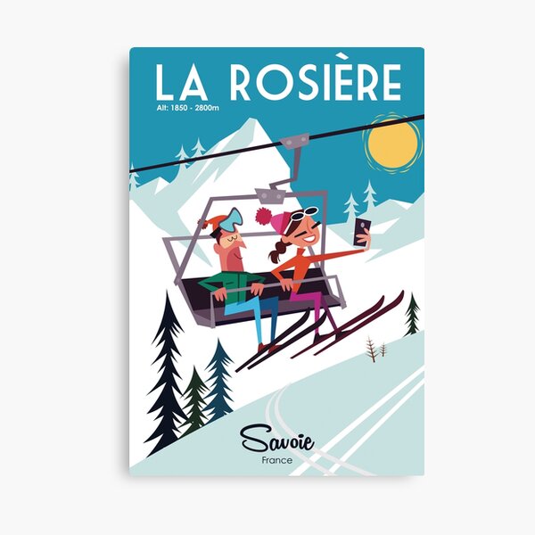 Item preview, La Rosiere ski poster designed and sold by GAGodel.