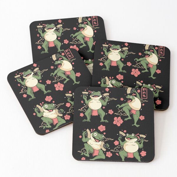 Item preview, Dance Of The Toads Ukiyo e designed and sold by ArtoCharlie.