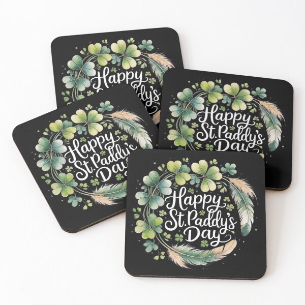 Item preview, St. Patrick’s Day Clover Wreath Design designed and sold by love3617.