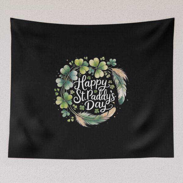 Item preview, St. Patrick’s Day Clover Wreath Design designed and sold by love3617.