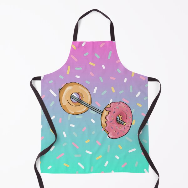 Item preview, Deadlifts & Donuts - Donut Barbell designed and sold by BirdseyDesigns.