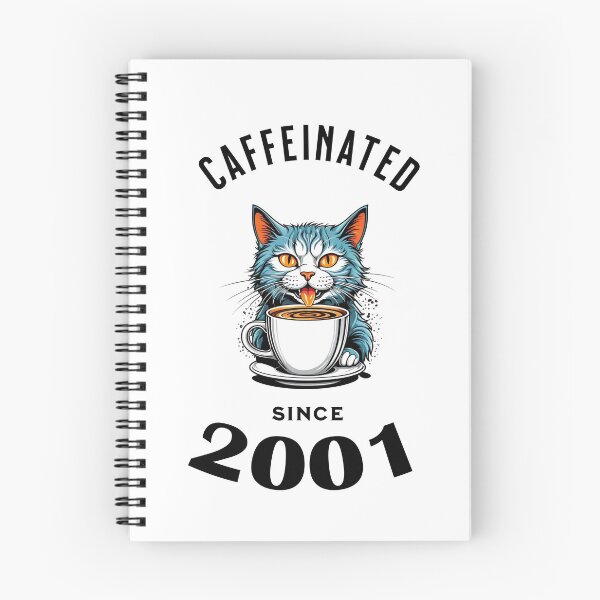 Item preview, Cat Caffeinated Since 2001 designed and sold by LegendaryDesigns.