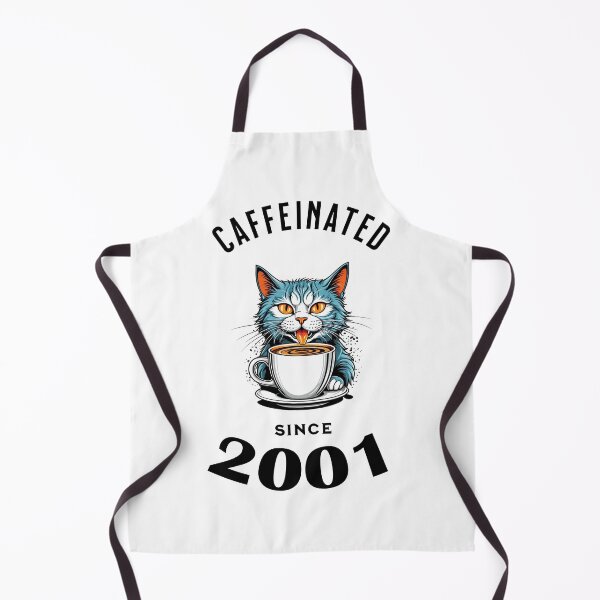 Item preview, Cat Caffeinated Since 2001 designed and sold by LegendaryDesigns.