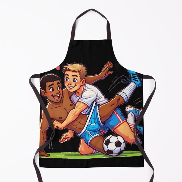 Item preview, Ooops! Football Fun Daddies - LGBTQ Gay Pride Berber Brushstrokes Graphic Design designed and sold by ItsAKinkThing.