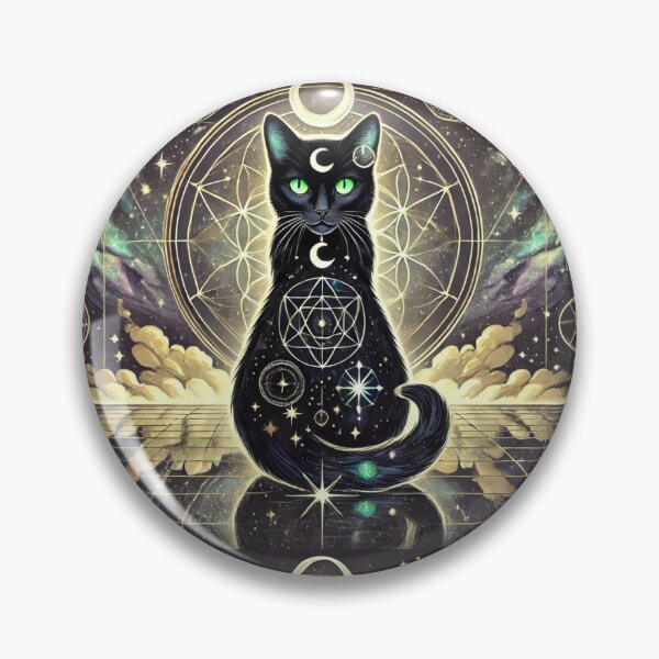 Item preview, The Mystical Manifestation of the Sacred Cat designed and sold by Meta2Physical.