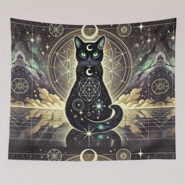 Item preview, The Mystical Manifestation of the Sacred Cat designed and sold by Meta2Physical.