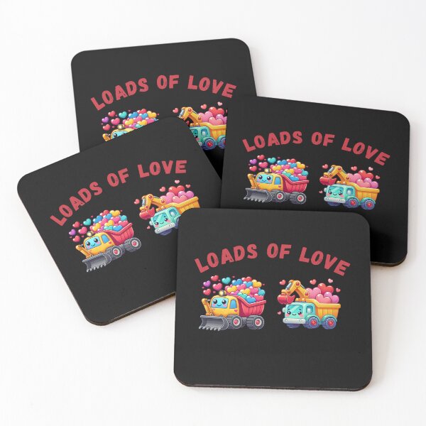 Item preview, Loads Of Love Vehicles Valentine's Day designed and sold by Maggie Mustard.