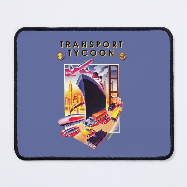 Item preview, Transport Tycoon Game Cover designed and sold by Retr0Tshirts.