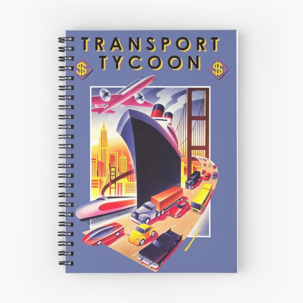 Item preview, Transport Tycoon Game Cover designed and sold by Retr0Tshirts.