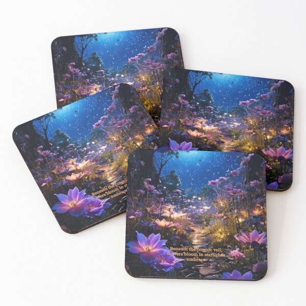 Item preview, Celestial Garden - Poetry Fantasy Art Work designed and sold by Unwind-Art-Work.
