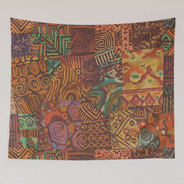 Item preview, African Pattern Collage designed and sold by GennaStudio.