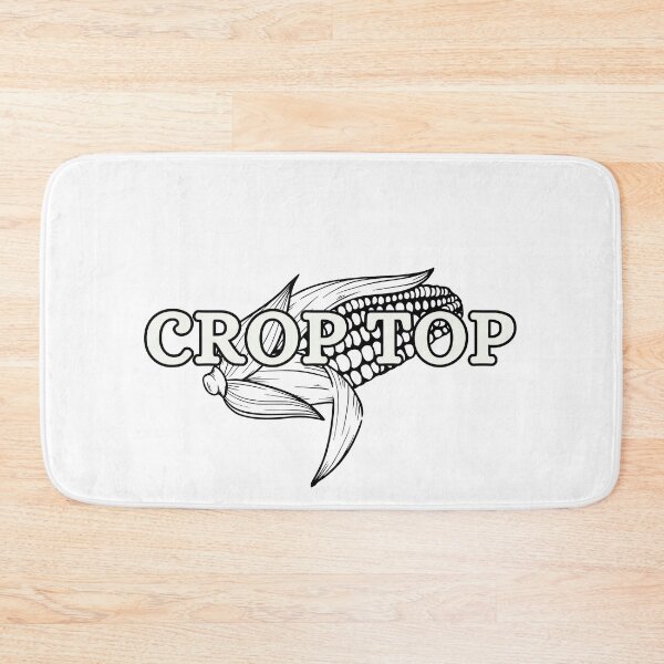 Item preview, crop top- funny corn  designed and sold by miriamyk.