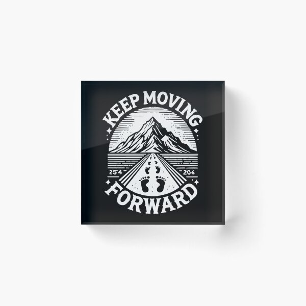 Item preview, Keep Moving Forward - Motivational Design for Success White version designed and sold by Yehia-Massoud.
