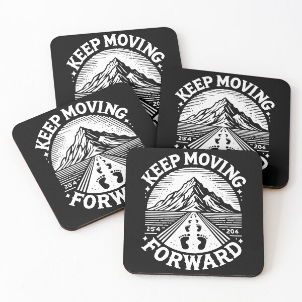 Item preview, Keep Moving Forward - Motivational Design for Success White version designed and sold by Yehia-Massoud.