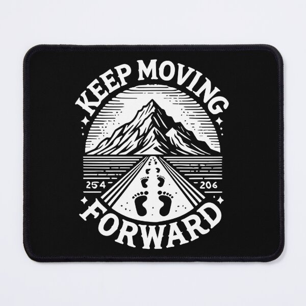 Item preview, Keep Moving Forward - Motivational Design for Success White version designed and sold by Yehia-Massoud.