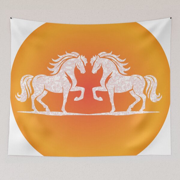 Item preview, Impresión artística en dos aerosoles de White Horse designed and sold by Artist300DPI.
