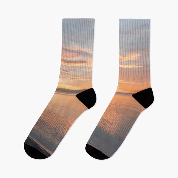 Item preview, Glorious Winter Sunrise on the Lakeshore designed and sold by Georgia Mizuleva.