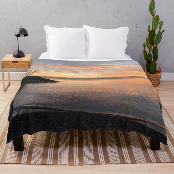 Item preview, Glorious Winter Sunrise on the Lakeshore designed and sold by Georgia Mizuleva.