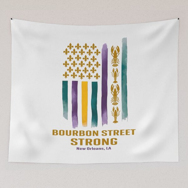Item preview, New Orleans Strong Bourbon Street designed and sold by DreamyNature.