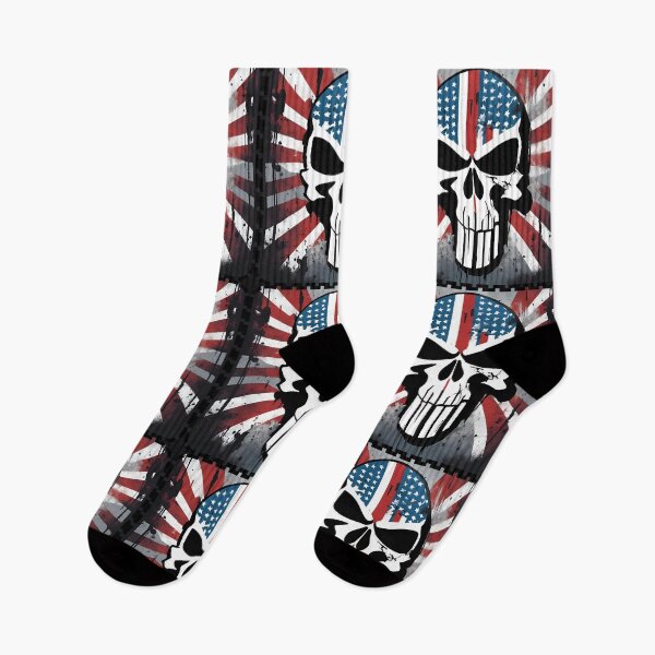 Item preview, Patriotic Skull American Flag designed and sold by FroggyFly Designs.