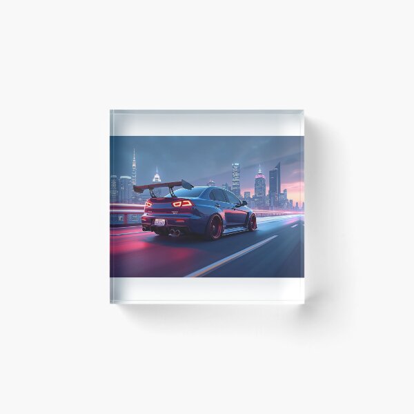 Item preview, Mitsubishi Evo IX on the highway – performance and style towards freedom designed and sold by Salimgor Hangaround Music.