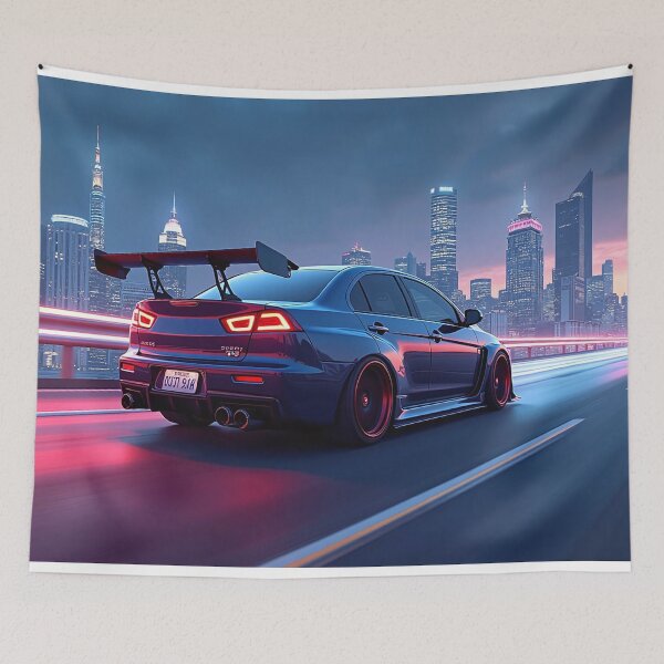 Item preview, Mitsubishi Evo IX on the highway – performance and style towards freedom designed and sold by Salimgor Hangaround Music.