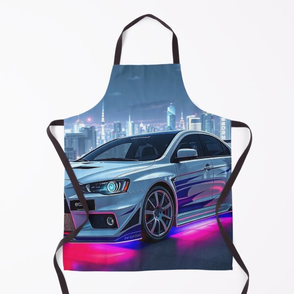 Item preview, Anime/Manga Art: Mitsubishi Evo IX with Woman and Neon Lights designed and sold by Salimgor Hangaround Music.