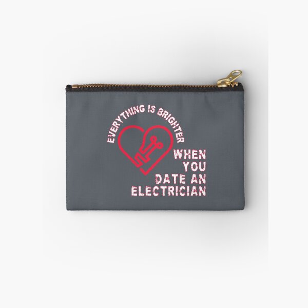 Item preview, Everything is brighter when you date an electrician - funny professions designed and sold by mariya-ivanova.