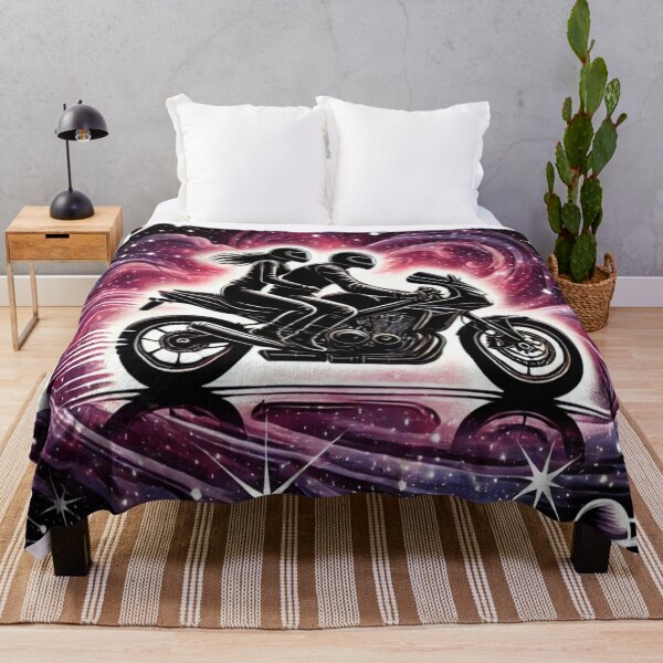 Item preview, LOVE COUPLE ON MOTORBIKE- GALAXY RIDE  designed and sold by Rajasekar.