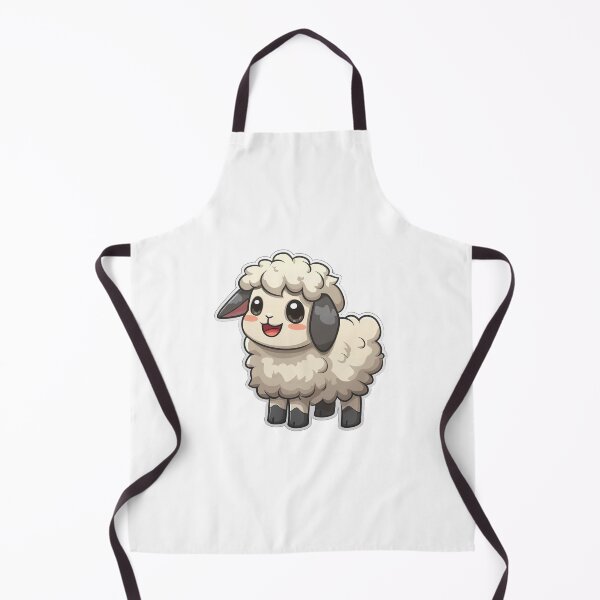 Item preview, Cute cartoon sheep designed and sold by Stickermagician.