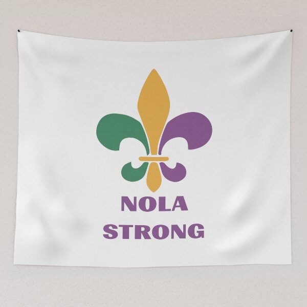 Item preview, New Orleans Strong Nola Strong Louisiana designed and sold by DreamyNature.