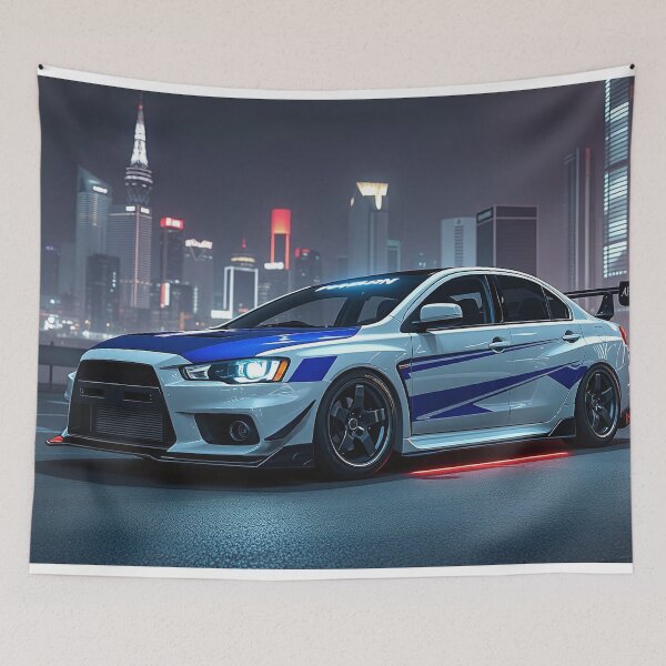 Item preview, Mitsubishi Evo IX on the parking garage – photorealistic designed and sold by Salimgor Hangaround Music.