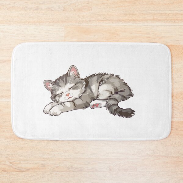 Item preview, Cute cartoon kitten designed and sold by Stickermagician.