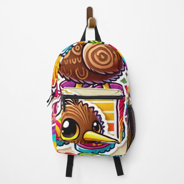 Item preview, Kia Ora from our Kiwi Bird in Rainbow Boots designed and sold by 2-Tama-Toi.