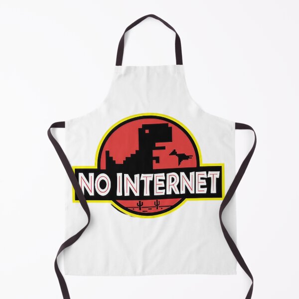 Item preview, No internet Jurassic 404 Error designed and sold by LuizSilva1983.