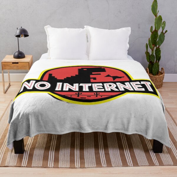 Item preview, No internet Jurassic 404 Error designed and sold by LuizSilva1983.