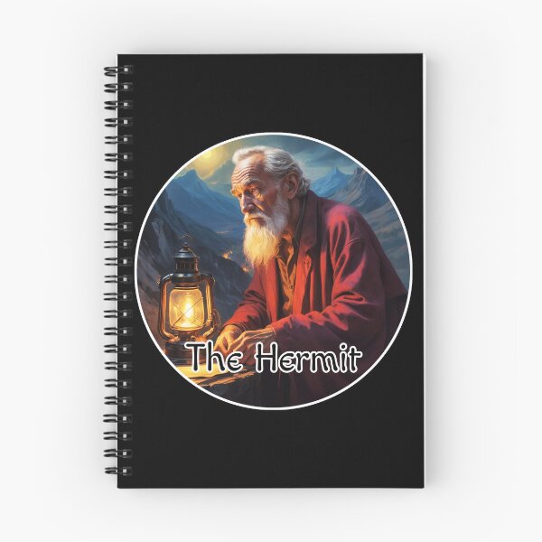 Item preview, Major Arcana Tarot Cards - The Hermit Master with Vintage Lantern designed and sold by Pixel Waite.