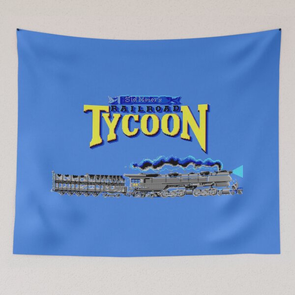 Item preview, Railroad Tycoon Game designed and sold by Retr0Tshirts.