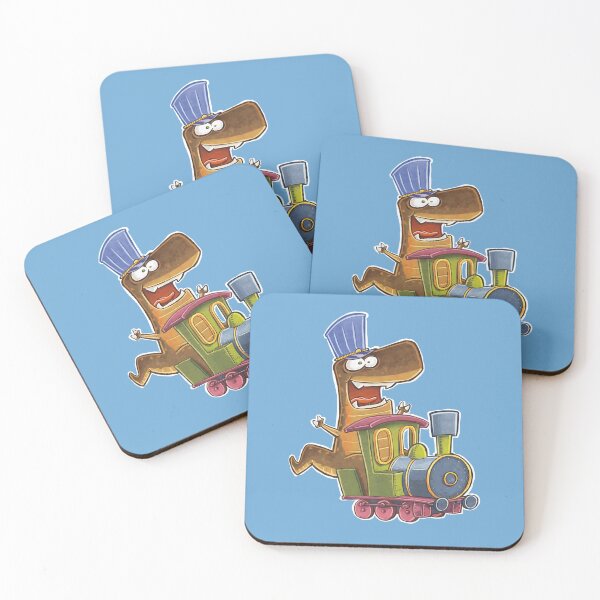 Item preview, T-Rex train driver designed and sold by Kalle Kiewitz.