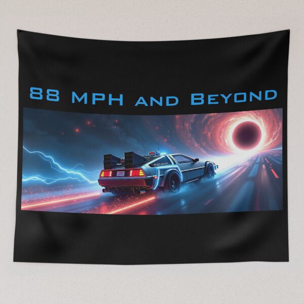 Item preview, 88 MPH and Beyond: DeLorean's Galactic Odyssey designed and sold by aiEuroGirls.