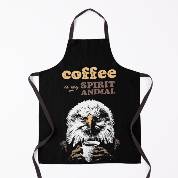 Item preview, Eagle: Coffee is my spirit animal designed and sold by Syahrasi.