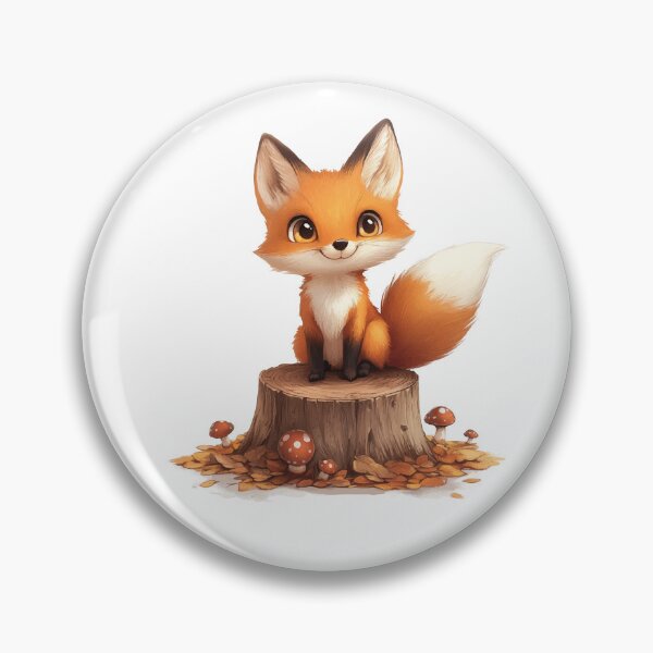 Item preview, Joyful Red Fox: Nature's Charm designed and sold by JollyCritters.