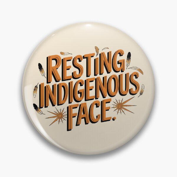 Item preview, Resting Indigenous Face designed and sold by AniArtPL.