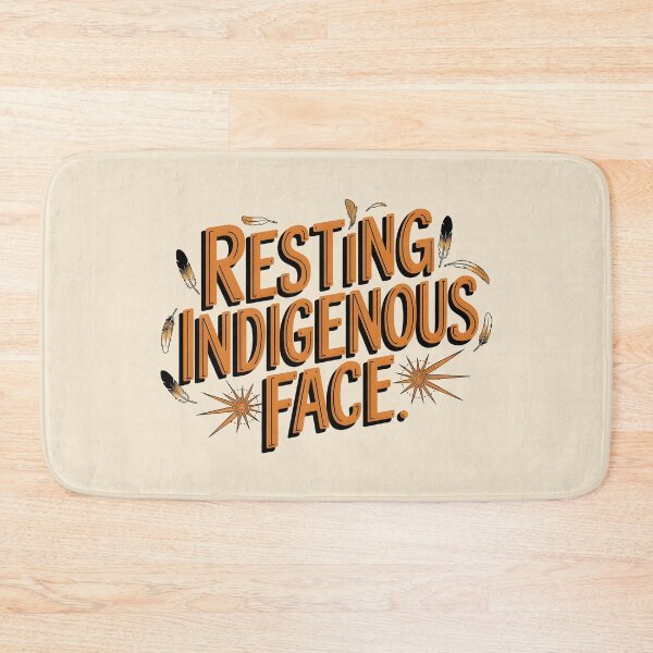 Item preview, Resting Indigenous Face designed and sold by AniArtPL.