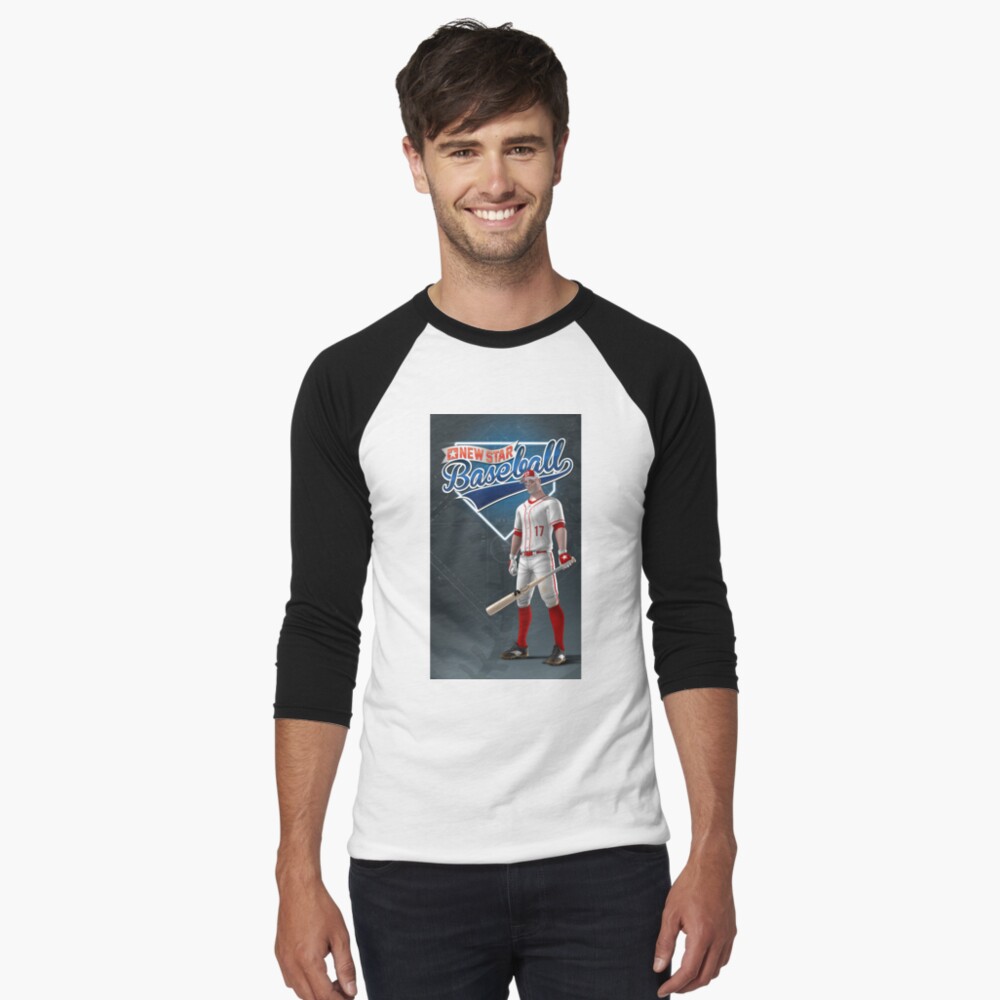 Item preview, Baseball ¾ Sleeve T-Shirt designed and sold by NewStarGames.