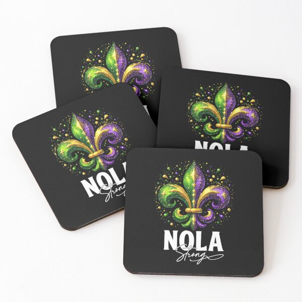 Item preview, Nola Strong 2025 New Orleans Strong Louisiana Mardi Gras designed and sold by DreamyNature.